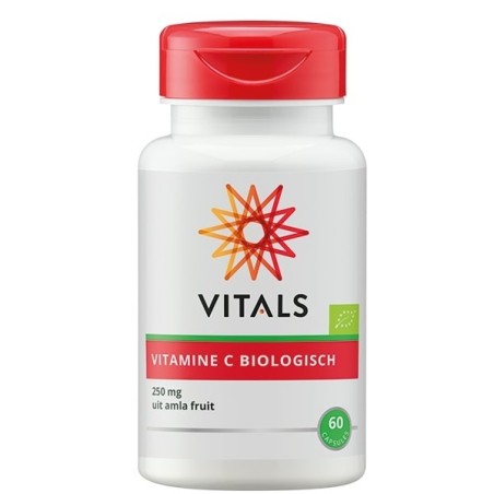 Vitals Biologische Vitamine C 60cap