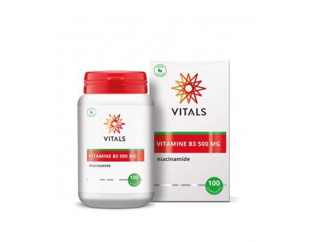 Vitals Vitamine B3 niacinamide 500 mg 100cap