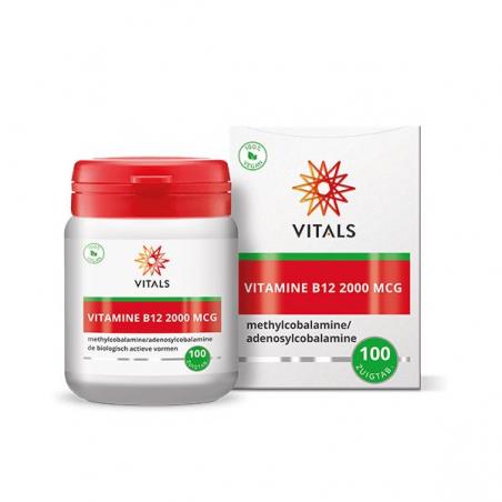 Vitals Vitamine B12 2000 mcg 100zt