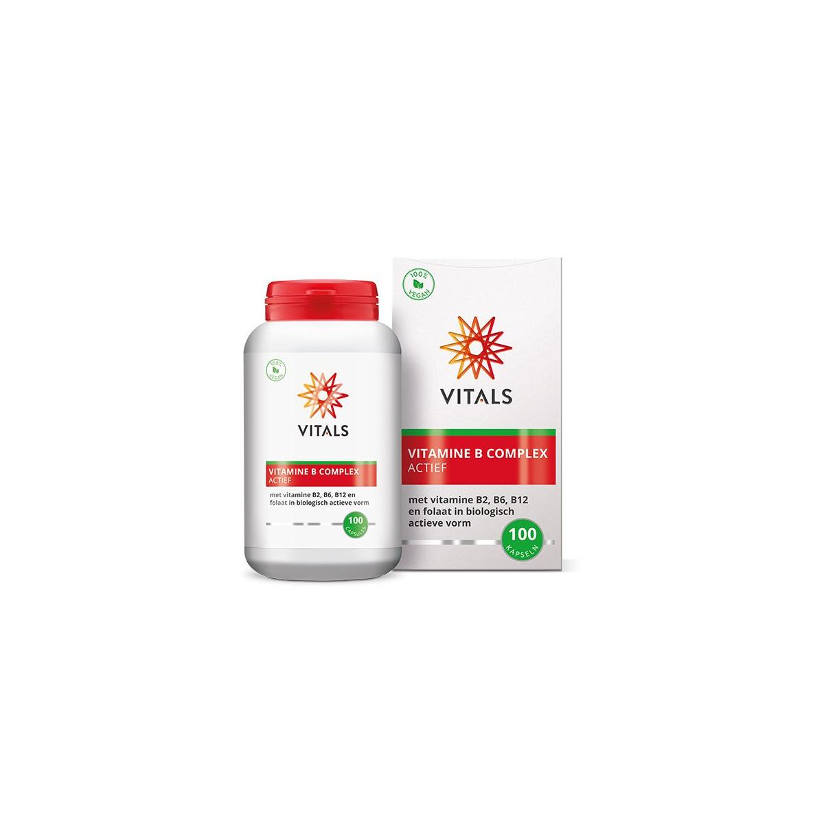 Vitals Vitamine B Complex Actief 100cap