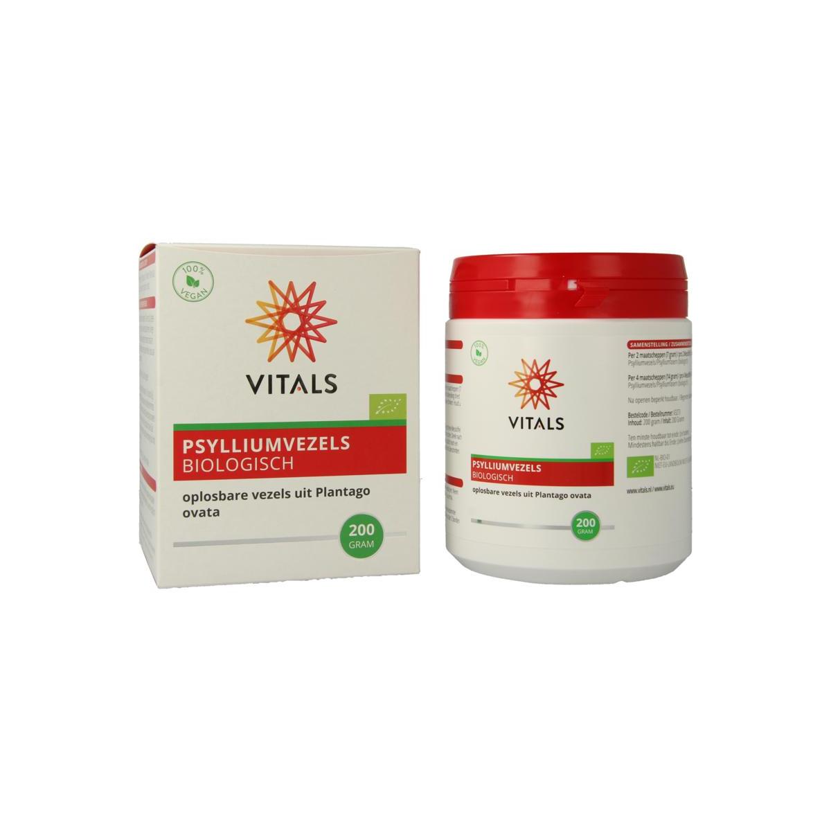 Vitals Psyllium vezels bio 200g