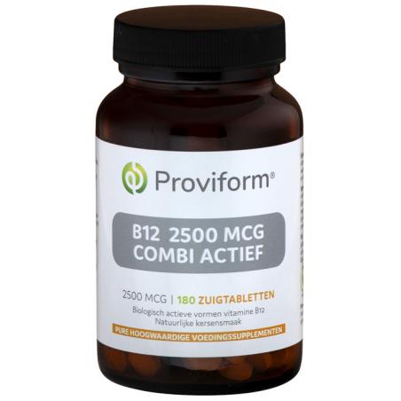 Proviform Vitamine B12 2500mcg combi actief 180zt