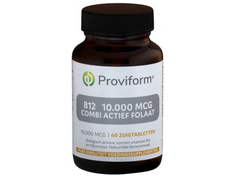 Proviform Vitamine B12 10.000 mcg combi actief folaat 60zt