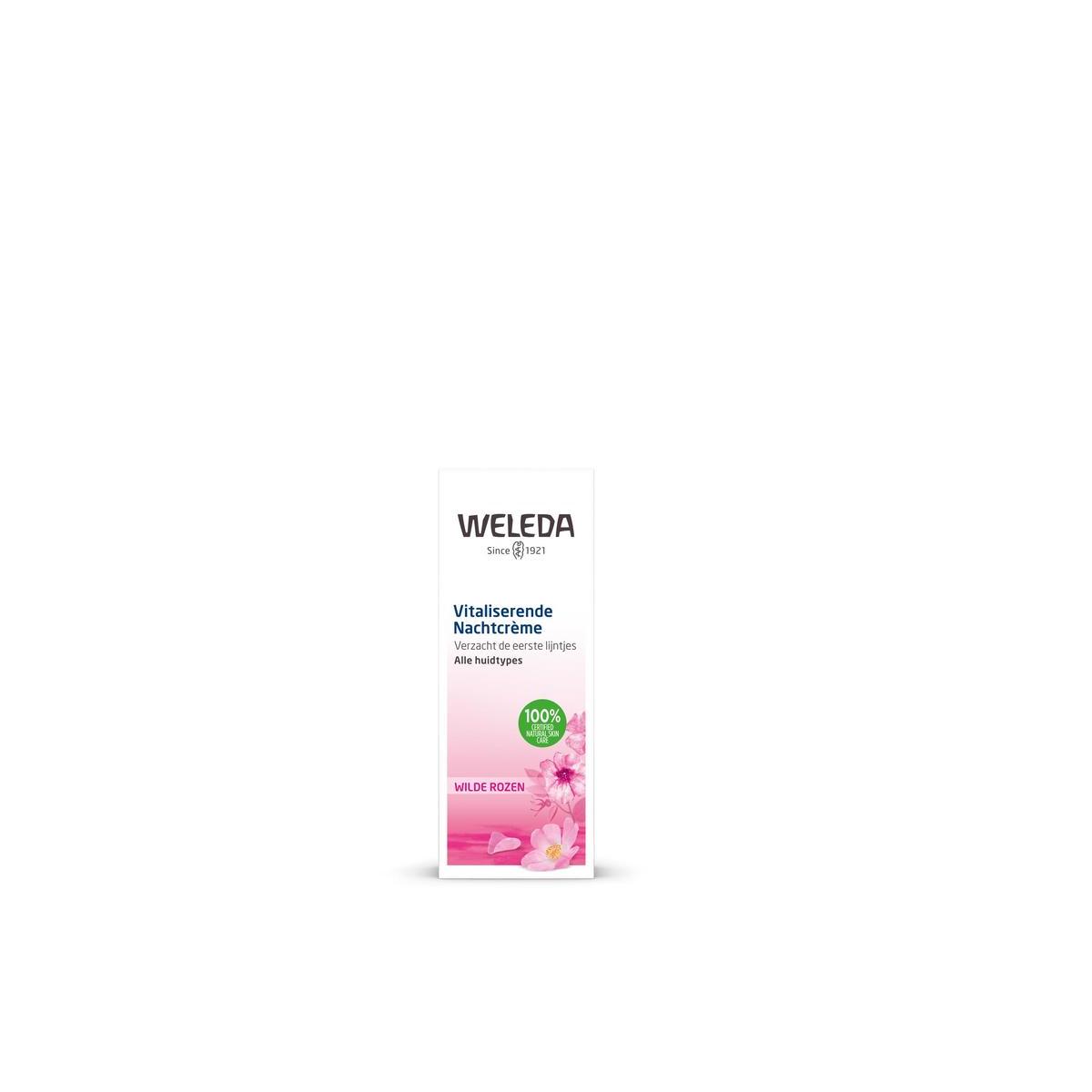 Weleda Rosa mosqueta vitaliserende nachtcreme 30ml