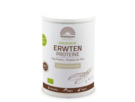 Mattisson Erwten proteine 80% bio 350g