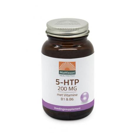 Mattisson 5-HTP 200 mg vitamin B1 & B6 60cap