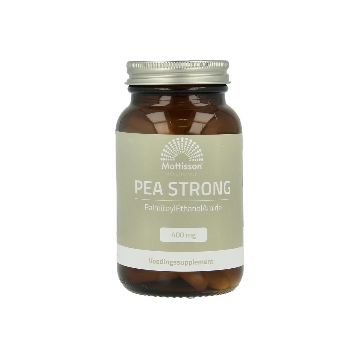 Mattisson Pea strong 400 mg zuivere palmitoylethanolamide 90vc