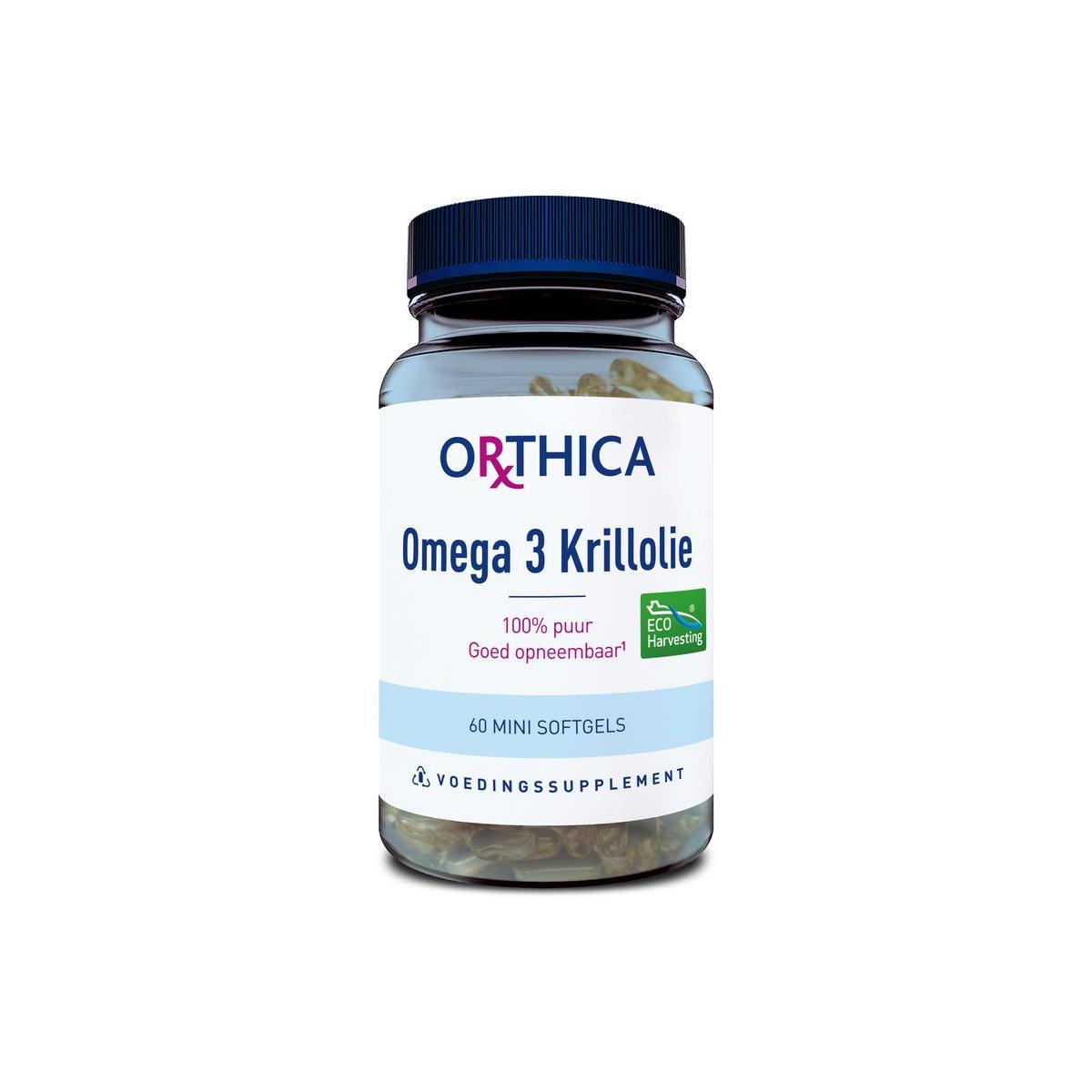 Orthica Omega 3 krillolie 60softgels