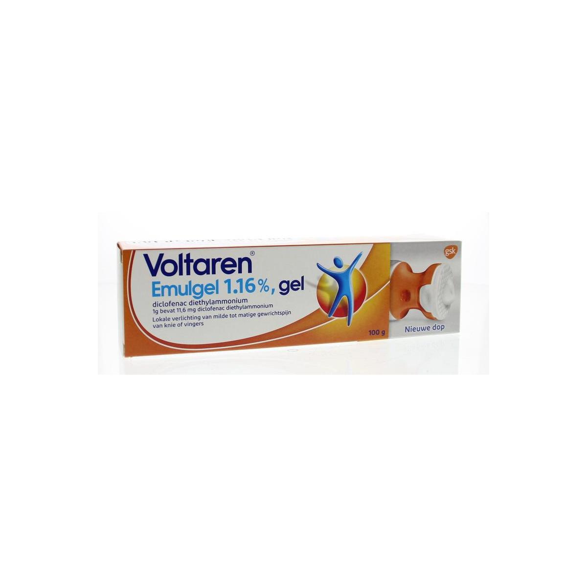 Voltaren Emulgel 1.16% Doseer & Smeerdop 100gram