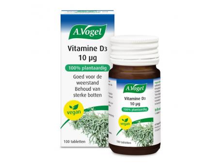 A.Vogel Vitamine D3 10ug 100tab