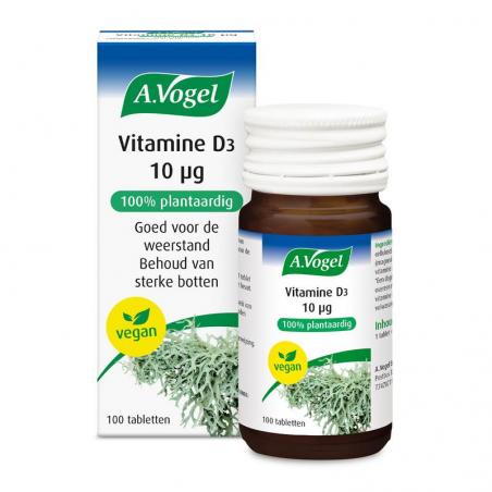 A.Vogel Vitamine D3 10ug 100tab