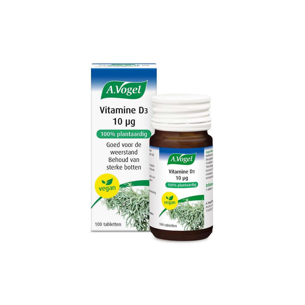 A.Vogel Vitamine D3 10ug 100tab