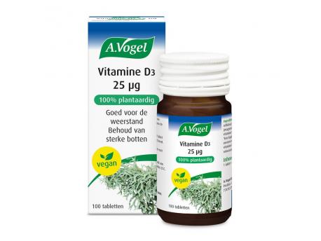 A.Vogel Vitamine D3 25ug 100tab