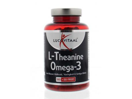 Lucovitaal L-Theanine omega 3 210cap