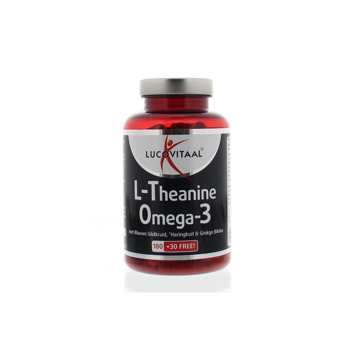 Lucovitaal L-Theanine omega 3 210cap