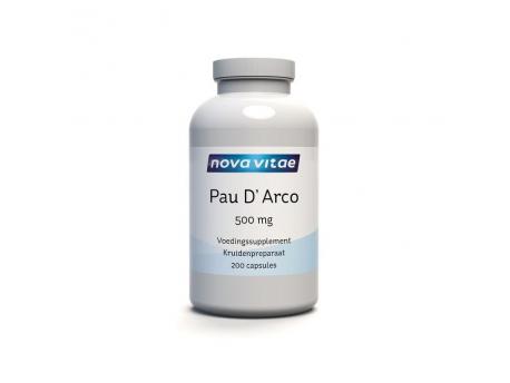 Nova Vitae Pau D Arco 500mg 200cap