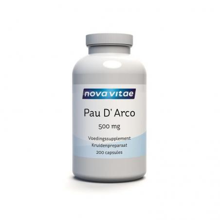 Nova Vitae Pau D Arco 500mg 200cap