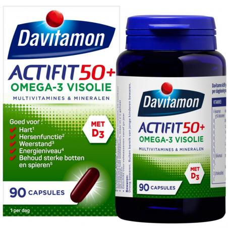 Davitamon Actifit 50+ omega 3