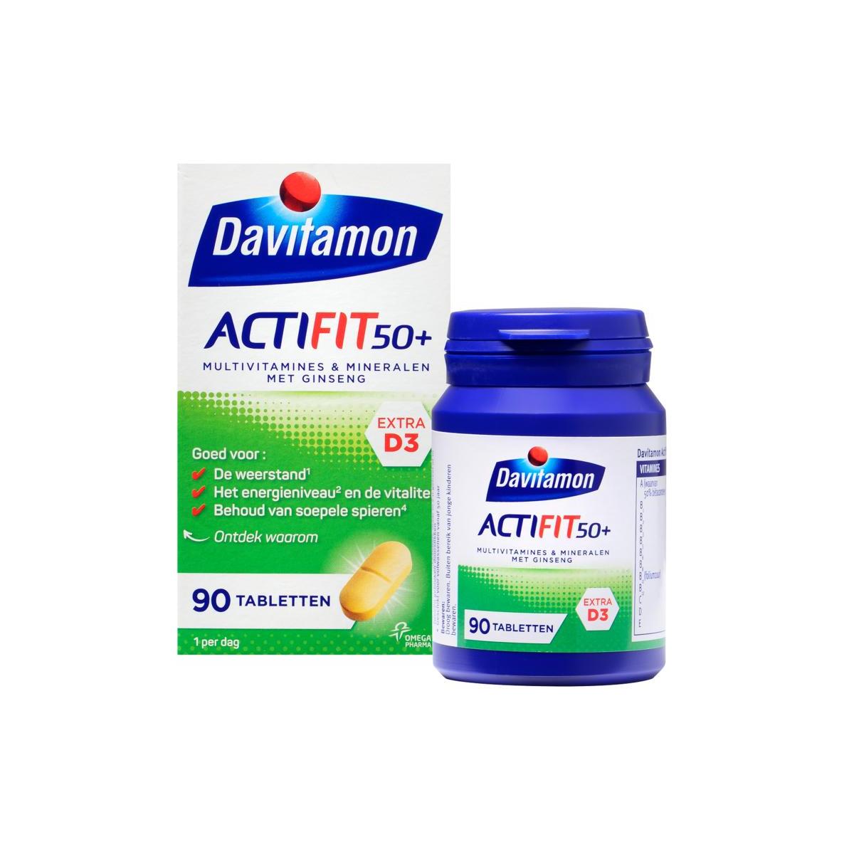 Davitamon actifit 50+