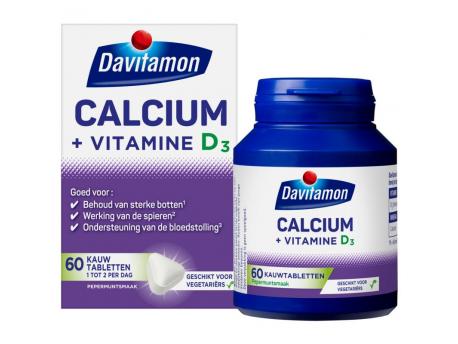 Davitamon calcium +d mint @