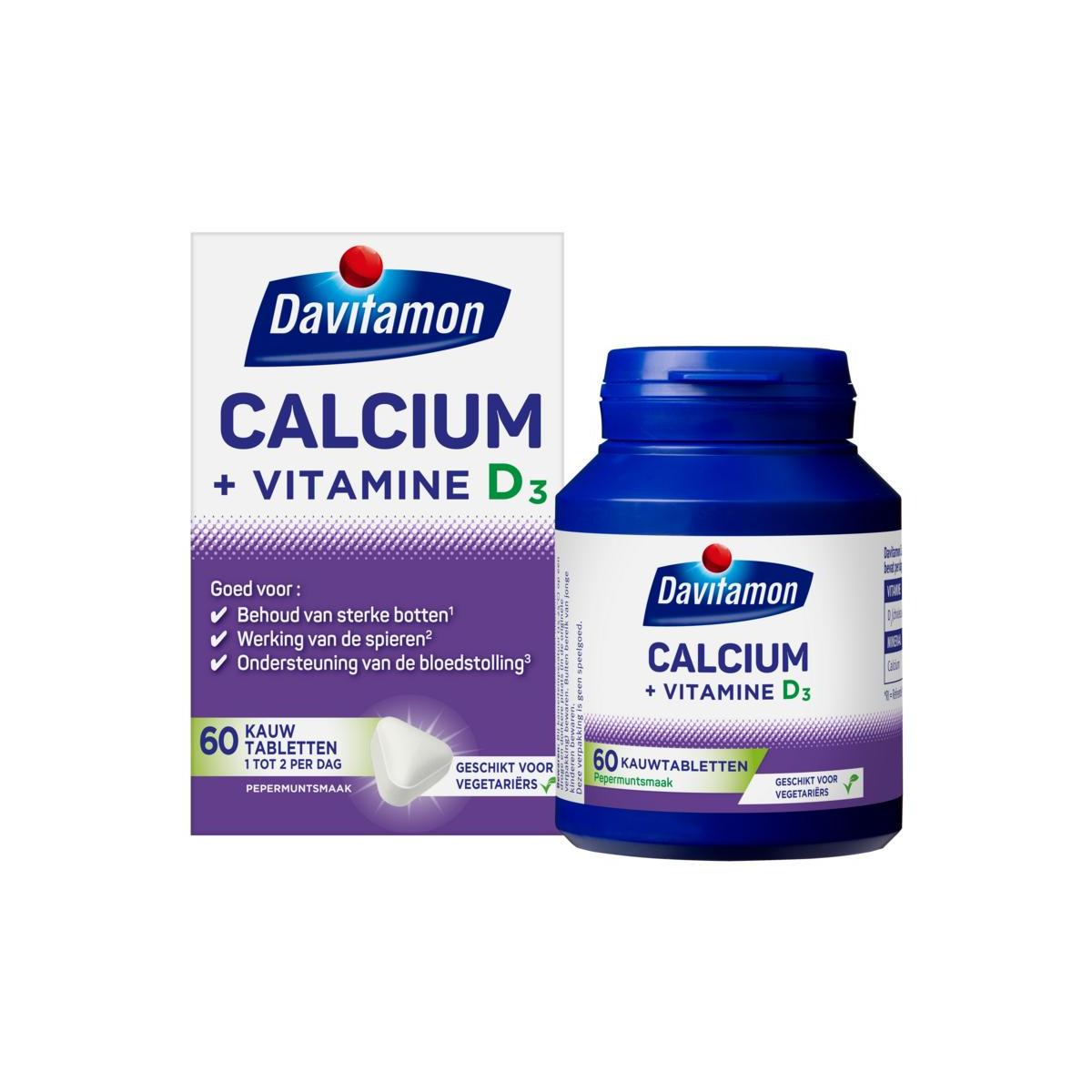 Davitamon calcium +d mint @