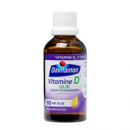 Davitamon Vitamine D Olie Volwassenen 50ml