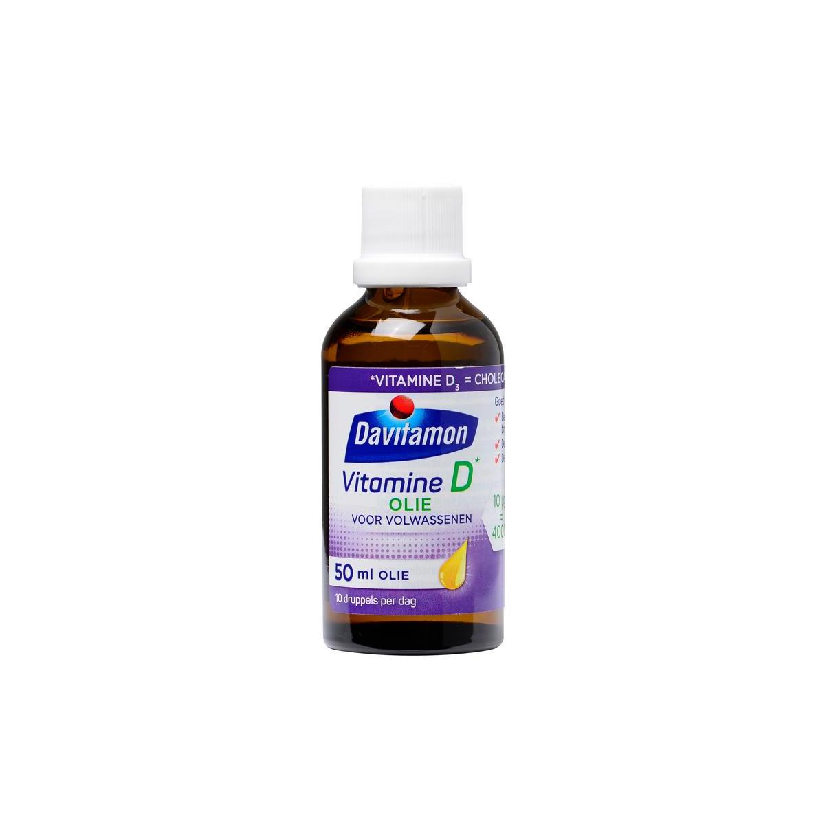 Davitamon Vitamine D Olie Volwassenen 50ml