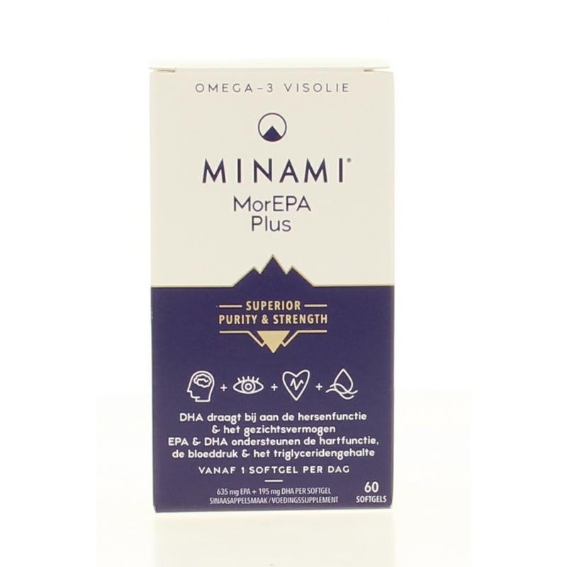 Minami MorEPA Plus 92% Omega-3  60softgels