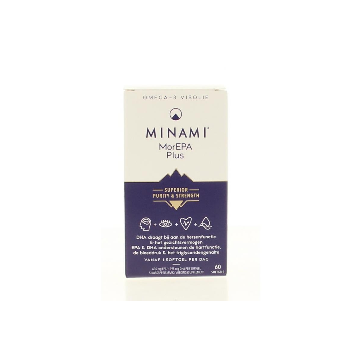 Minami MorEPA Plus 92% Omega-3  60softgels