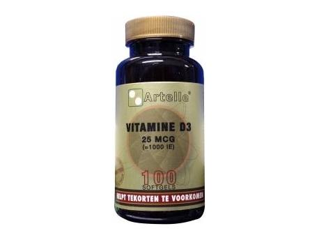 Vitamine D3 25 mcg