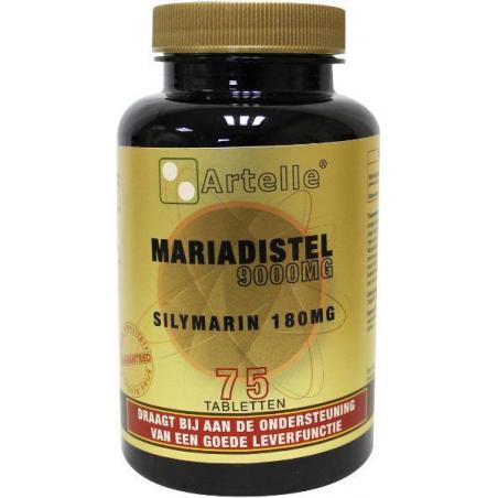 Mariadistel 9000mg silymarin 180mg