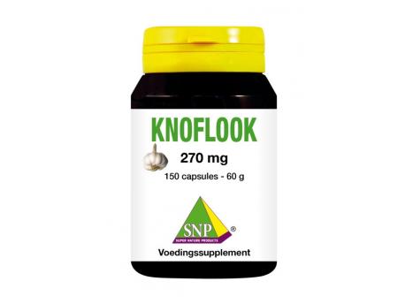 SNP Knoflook 270mg 150cap