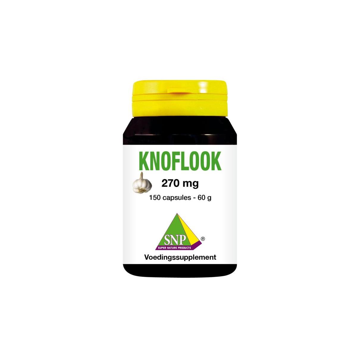 SNP Knoflook 270mg 150cap