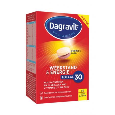 Dagravit Totaal 30 Weerstand & Energie 50ktab