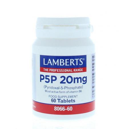 Lamberts P5P 20mg B6