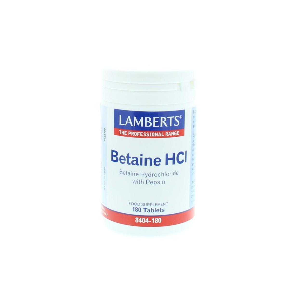 Betaine HCL pepsine