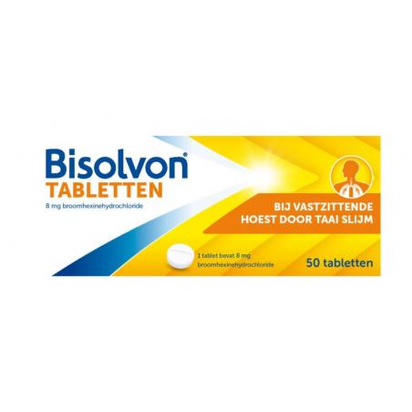 Bisolvon 8mg 50 tabletten