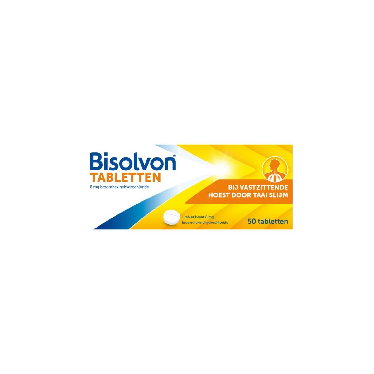 Bisolvon 8mg 50 tabletten