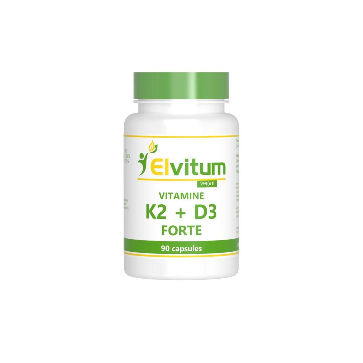 Elvitaal vitamine k2+d3 forte