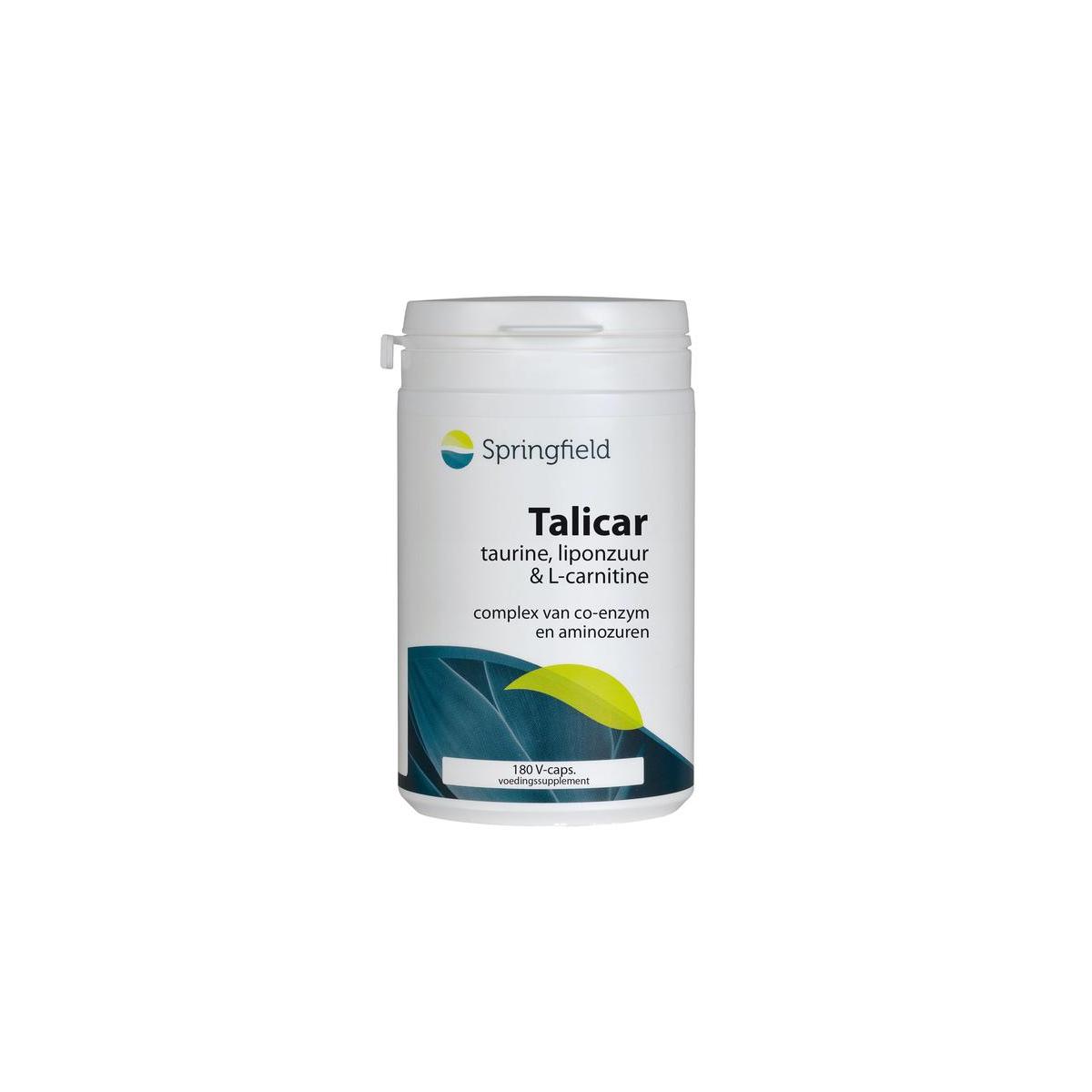 Talicar I carnitine/taurine/liponzuur