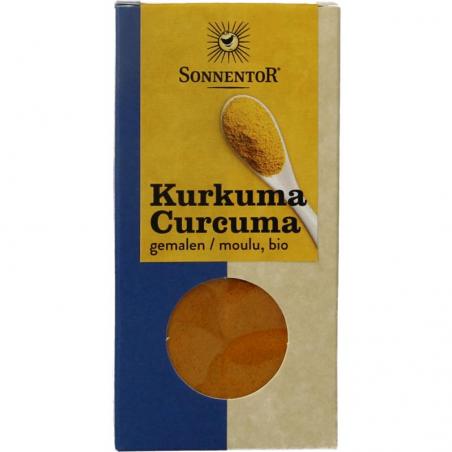 Kurkuma gemalen bio