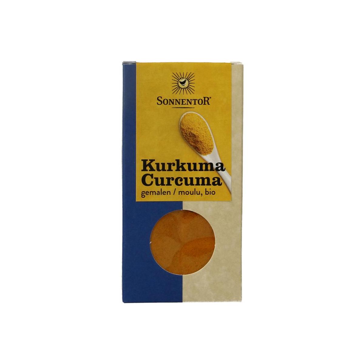 Kurkuma gemalen bio