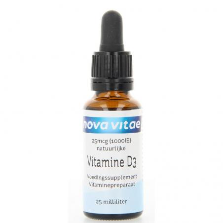 Nova Vitae Vitamine D3 1000IU 25ml