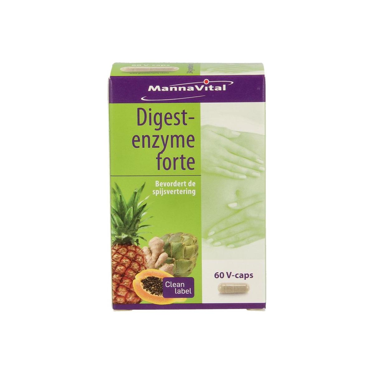 Mannavital Digest Enzyme Forte 60vcap