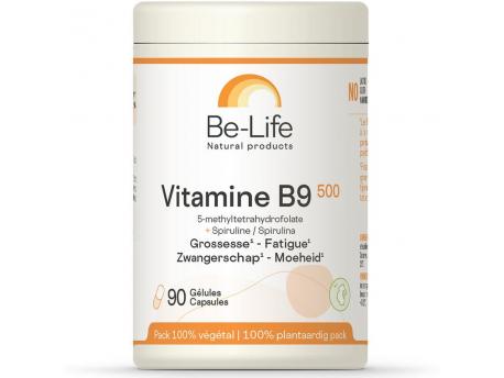 Be-Life Vitamine B9 500 90cap