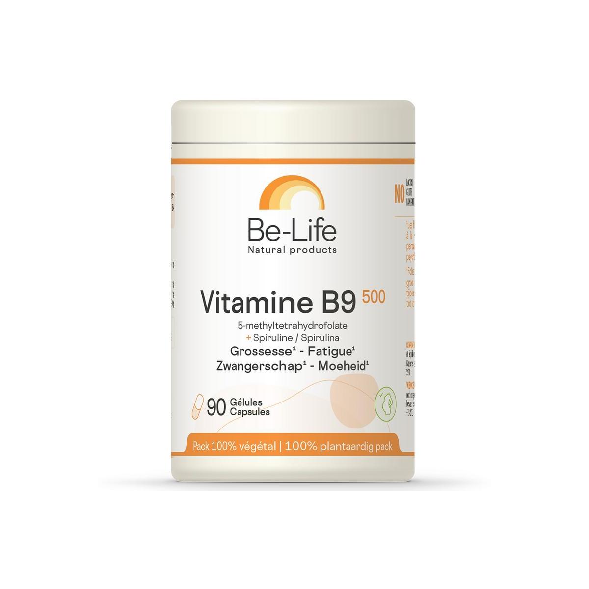 Be-Life Vitamine B9 500 90cap