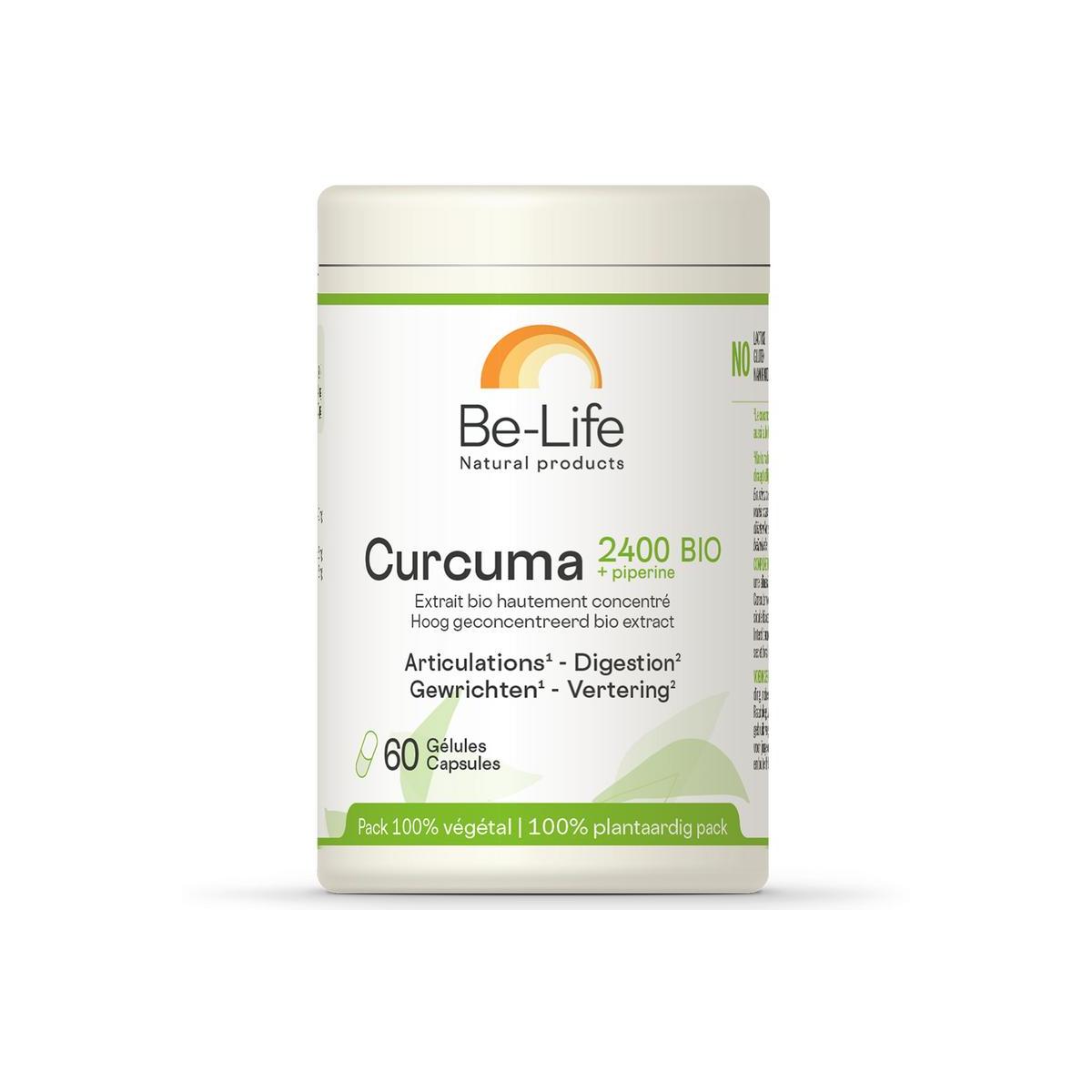 Curcuma 2400 + piperine bio