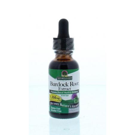 Burdock/Grote klis extract 1:1 alcoholvrij 2000mg