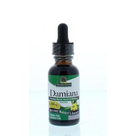 Damiana extract 1:1 alcoholvrij 2000 mg