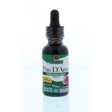 Pau d'arco extract 1:1 alcoholvrij 2000 mg